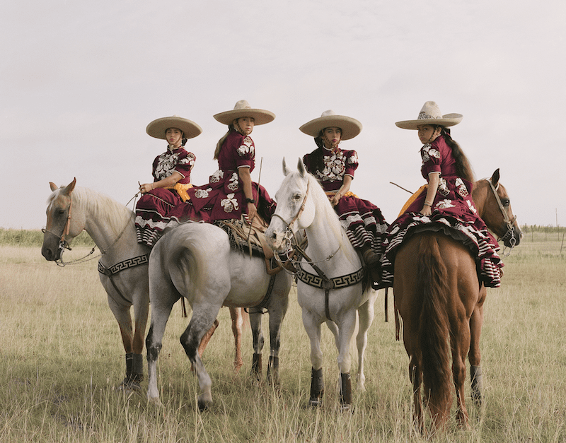 escaramuzas charras exhibit at National Cowgirl Museum