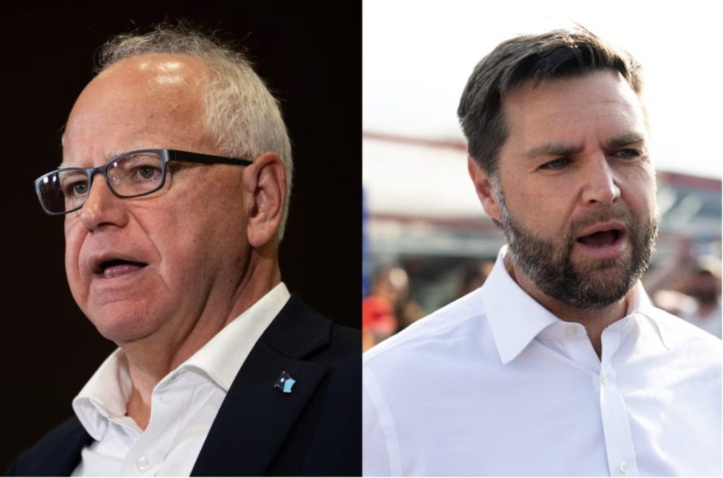 Vice president candidates present stark contrast on voting issues