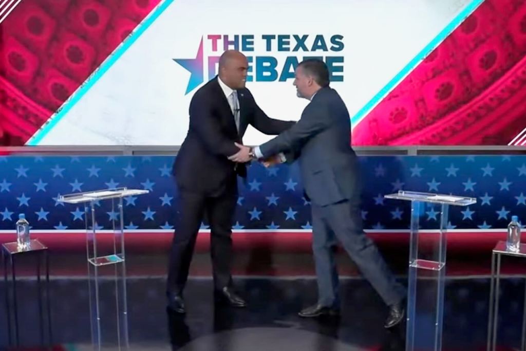 Colin Allred knocks Ted Cruz as ‘all hat, no cattle’ during Texas debate
