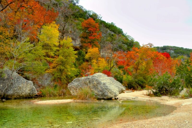 The best places to see fall foliage in Texas