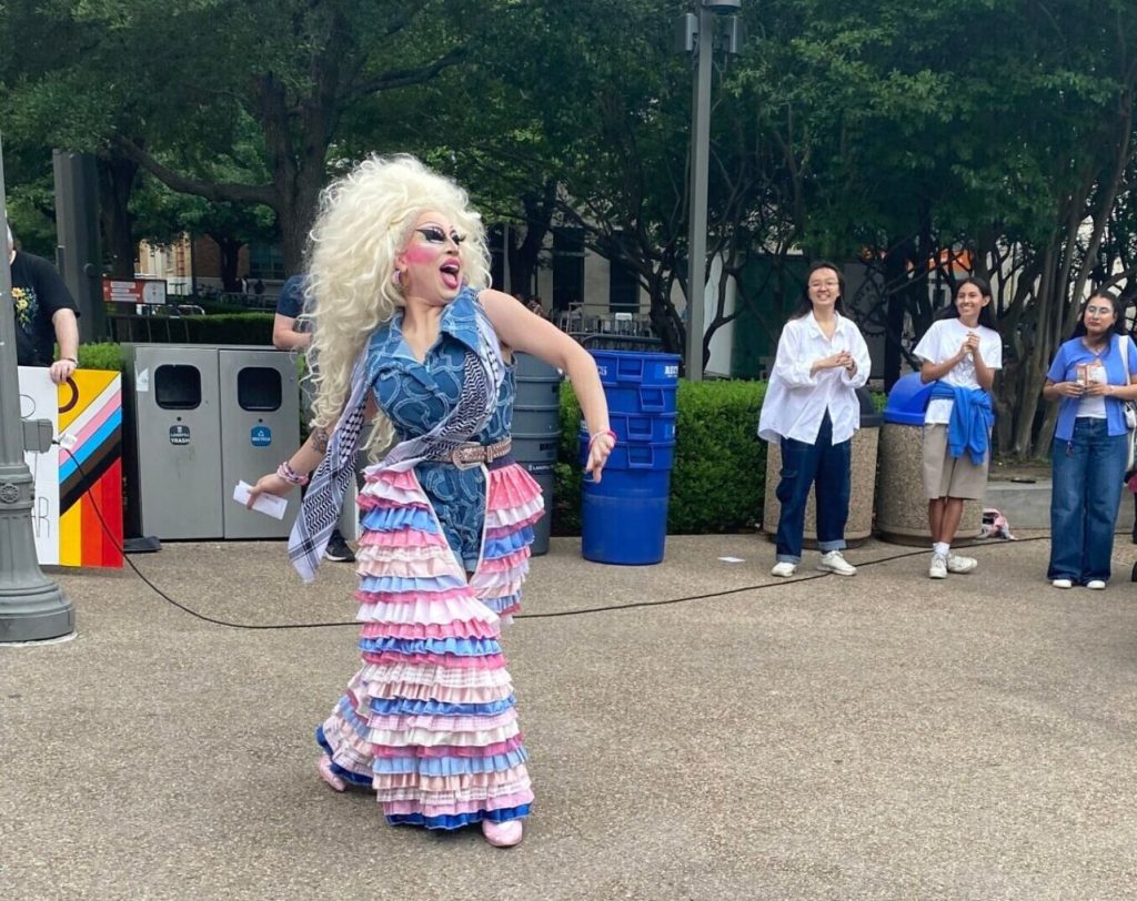 At UT, a Day of Drag and Defiance