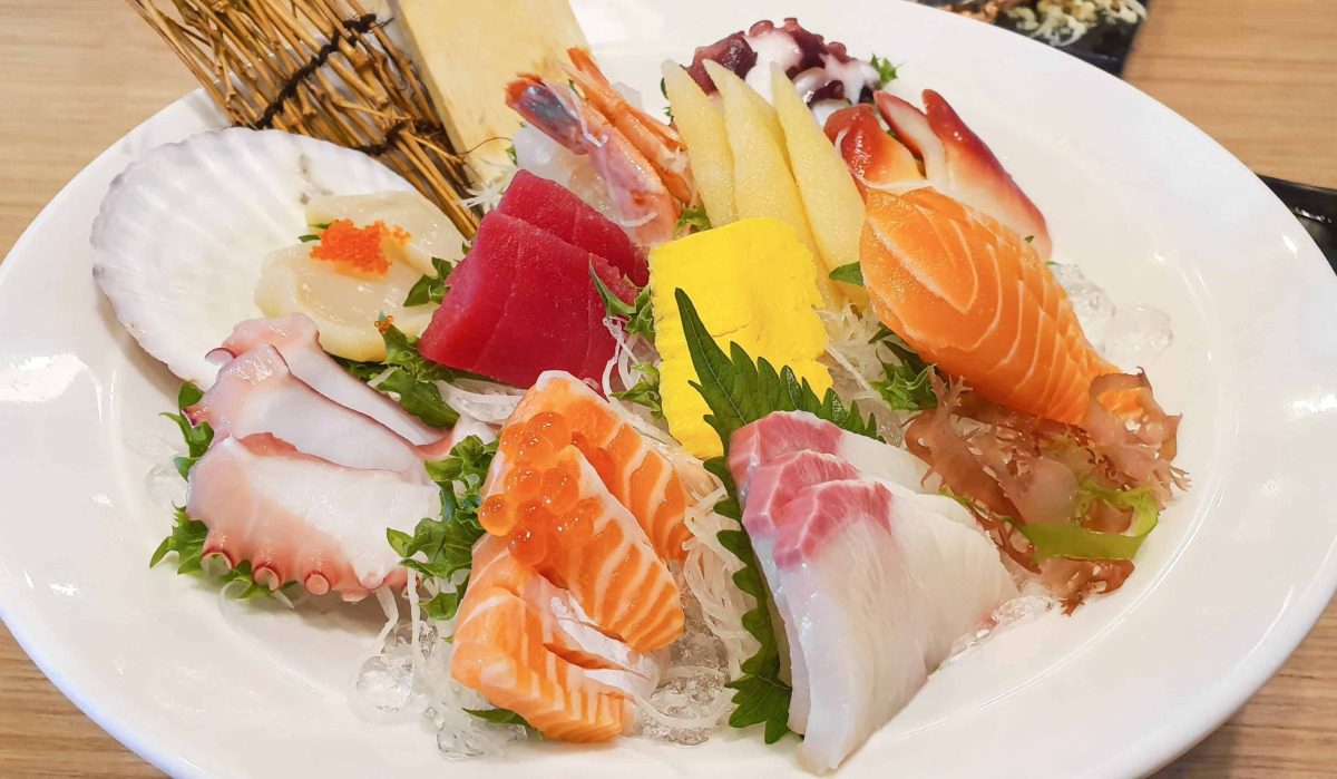 a variety of sushi
