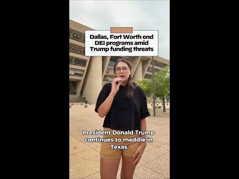 WATCH: Dallas, Fort Worth end DEI programs amid Trump funding threats