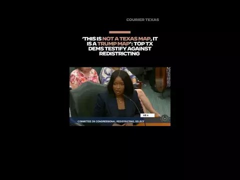 WATCH: ‘This is not a Texas map, it is a Trump map’