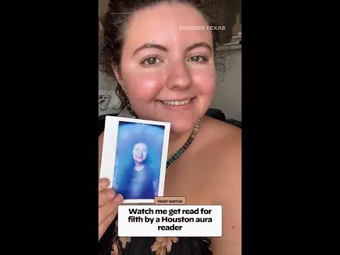 Watch me get read for filth by a Houston aura reader