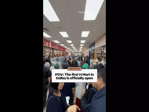 POV: The first H Mart in Dallas is officially open