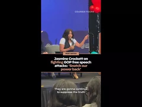 Jasmine Crockett on fighting GOP free speech attacks: ‘Snatch our power back’