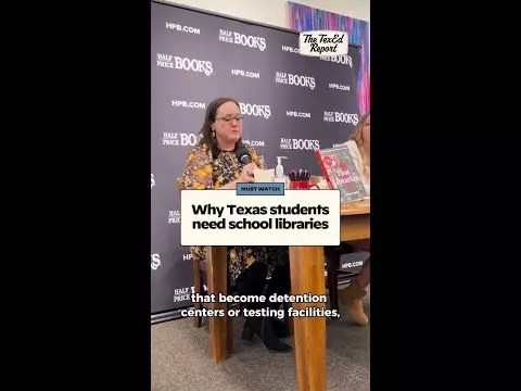 Why Texas students need school libraries