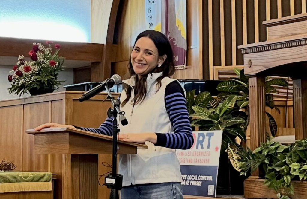 Gina Hinojosa urges Fort Worth to fight for its public schools