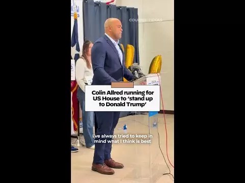 Colin Allred running for US House to ‘stand up to Donald Trump’