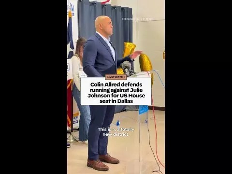 Colin Allred defends running against Julie Johnson for US House seat in Dallas