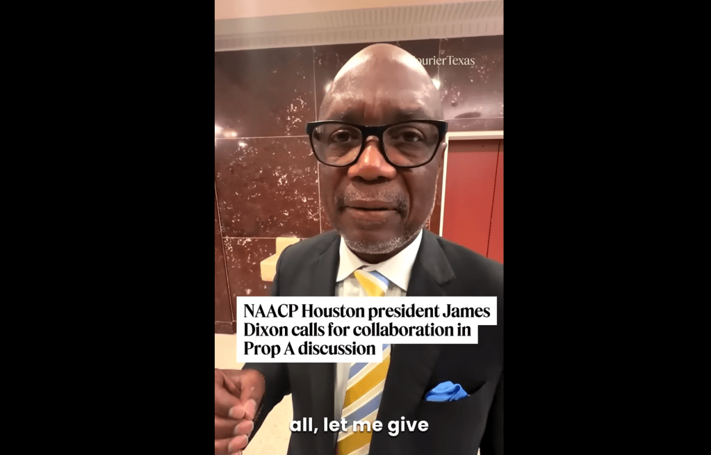 James Dixon urges collaboration as Houston revisits Proposition A