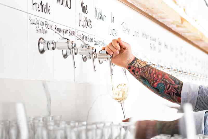 Wine and Houston are communal—they invite you to sit down, pop a cork, and pour, then sit back, relax, and make conversation.