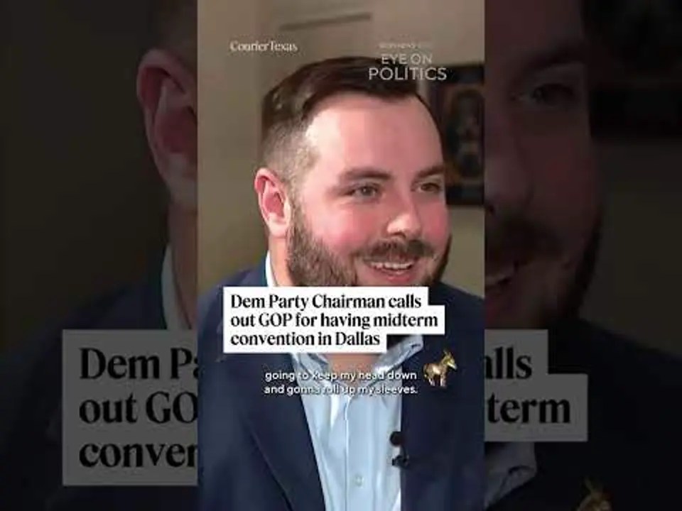 Dem party chairman calls out GOP for having midterm convention in Dallas