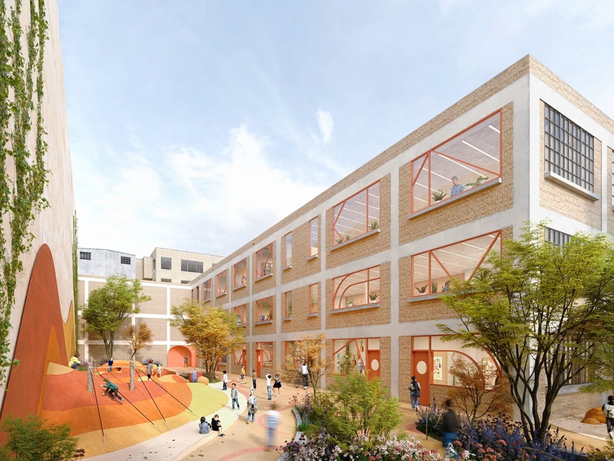 Rendering of the Frank Liu Jr. Academy