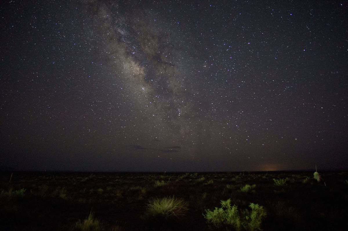 A spot in the stars that would be good for UFO sightings in Texas