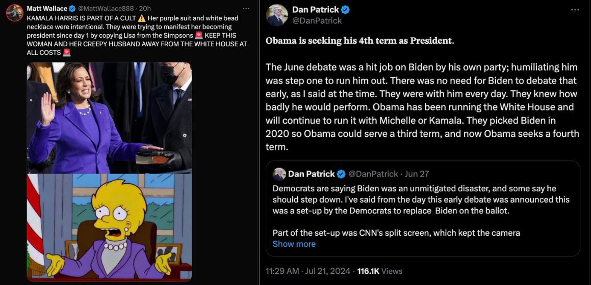 The far-right loses its mind over Kamala Harris