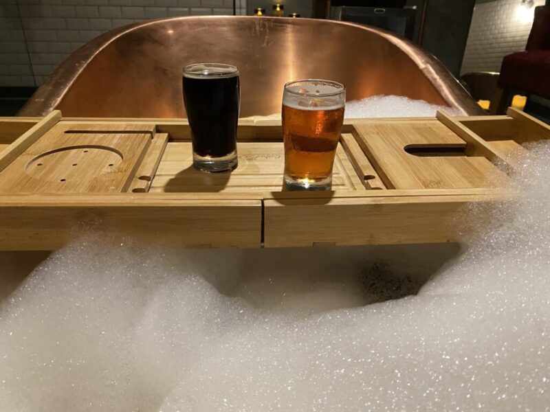 Bathing in hops: Waco’s Pivovar Beer Spa experience