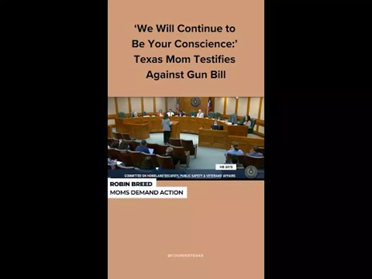 GUN SAFETY - Courier Texas