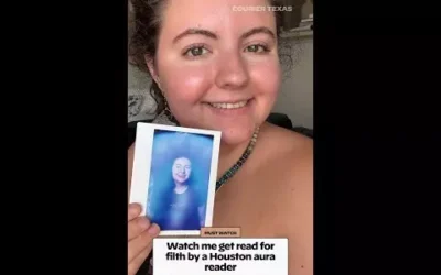 Watch me get read for filth by a Houston aura reader