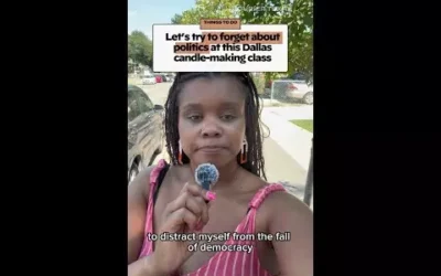 Let’s try to forget about politics at this Dallas candle-making class