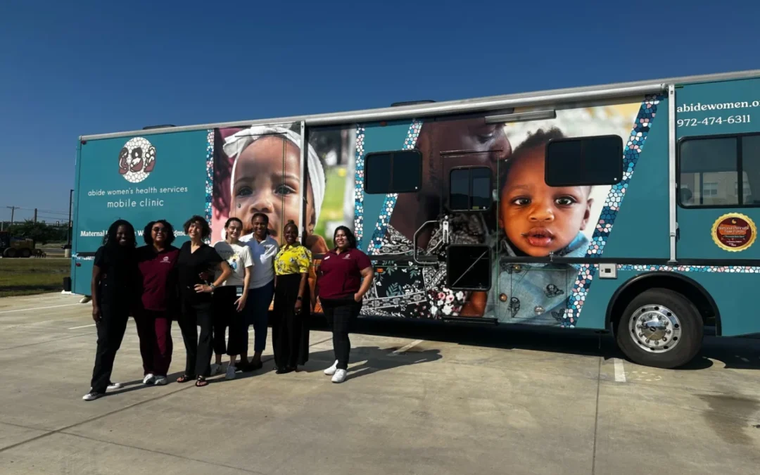 Low-cost maternal health services arrive in Fort Worth aboard a mobile clinic
