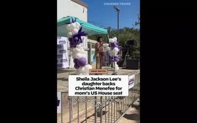 Sheila Jackson Lee’s daughter backs Christian Menefee for mom’s US House seat