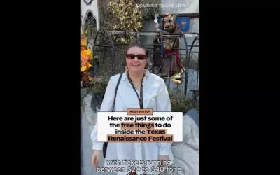 Here are just some of the free things to do inside the Texas Renaissance Festival