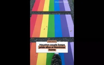 Houston couple keeps pride alive at Montrose home