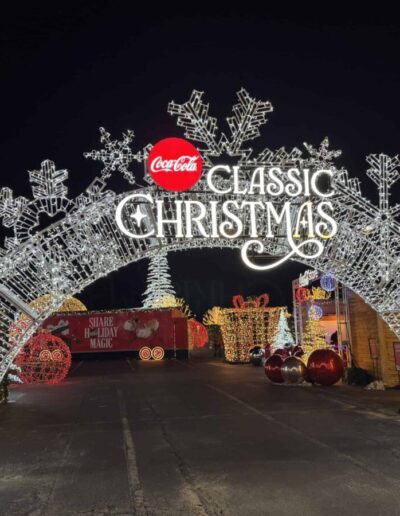 Katy Mills is hosting the Houston edition of Classic Christmas, complete with ice skating, slides, ornament-making, Santa visits, and more.