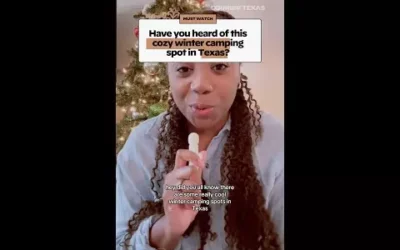 Have you heard of this Texas winter camping spot?