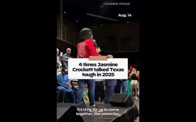 4 times Jasmine Crockett talked Texas tough in 2025