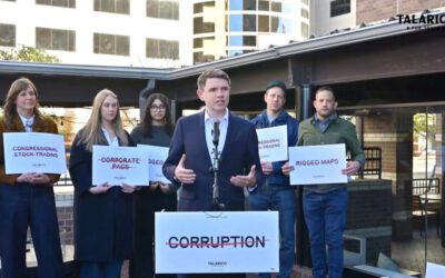 Senate hopeful James Talarico announces anti-corruption agenda