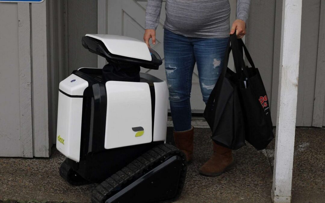 Sidewalk-mapping robots help Burleson build a blueprint for ADA accessibility