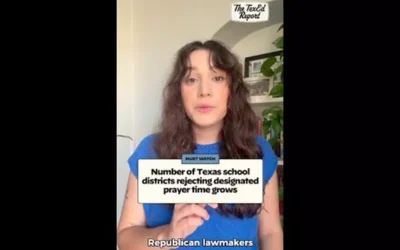 Number of Texas school districts rejeting designated prayer time grows