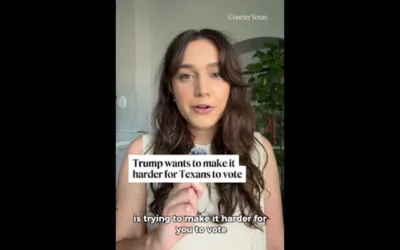 Trump wants to make it harder for Texans to vote